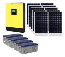 Comprar Kit Inversor Solar Off Grid 220v 5000w 48v Huangcom