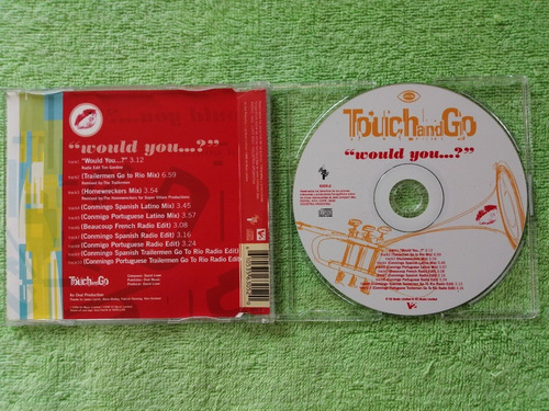 Eam Cd Maxi Single Touch & Go Would You? 1998 Edic Argentina