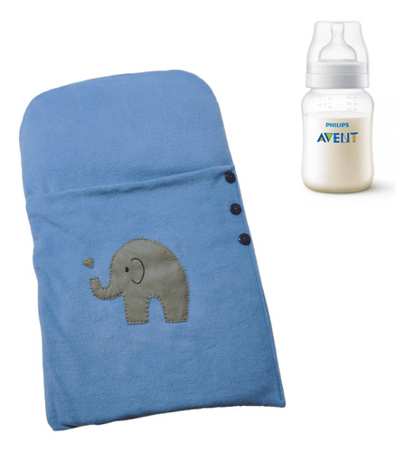 Set Saco De Dormir Más Mi Primer Biberón Anti Colic