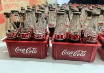 Comprar Cajoncito De Coca-cola Botellas Mini.. Edición Países 80