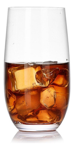 Vaso Para Cócteles Highball, Vidrio Transparente De 410 Ml