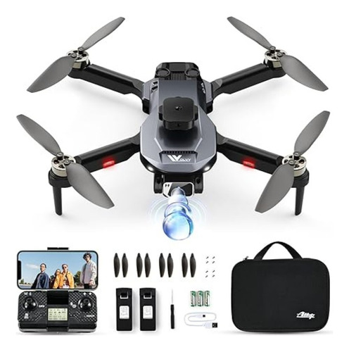 Dron Gps Con Sensor Anti Colicion 2 Baterias,30 Min D Vuelo 