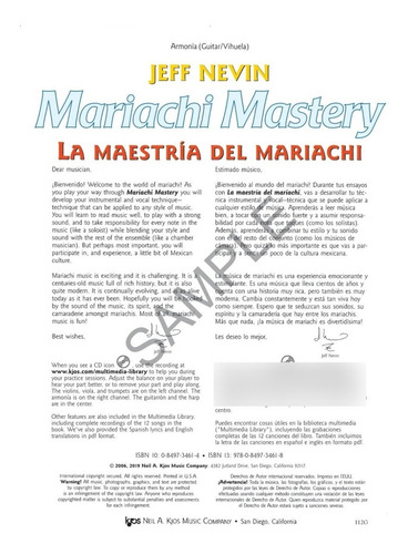 Mariachi Mastery (armonia: Guitar & Vihuela) / La Maestría D