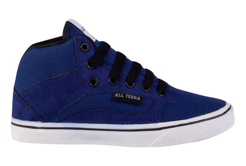 23 % Off Zapatillas Skater Crocket All Terra Azul/bordo