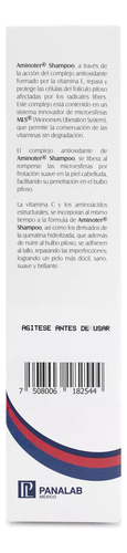 Shampoo Panalab Aminoter Repara Y Protege De 300 Ml