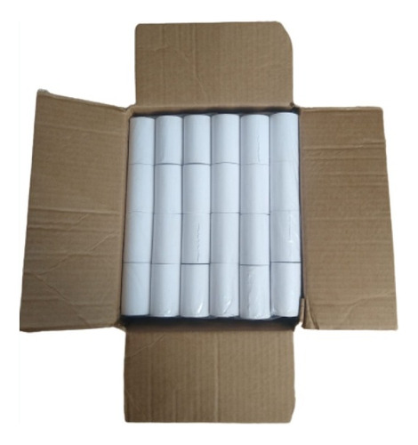 50 Rollos Papel Térmico 57mmx15 Metros Datáfono Impresora 