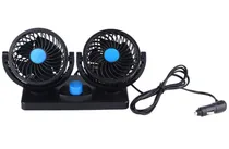 Comprar Display De 2 Ventiladores 4  24v Plastico Negro Universal