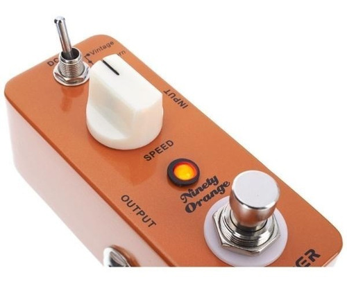 Imagen 3 de 7 de Pedal De Efecto Mooer Ninety Orange Phaser Analógico