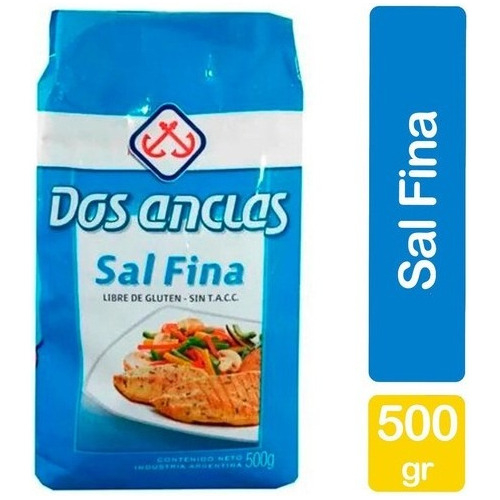 Sal Fina Dos Anclas Paquete 500 Gr