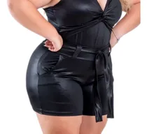 Comprar Short Plus Size Feminino Cirrê C Cinto De Faixa 0525