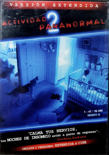Actividad Paranormal 1, 2, 3 Y 4 (Usado)
