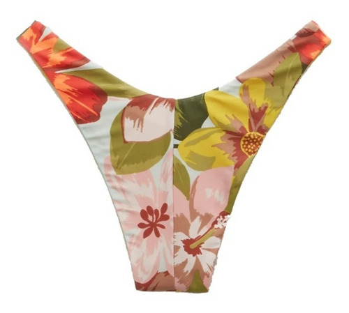 Bikini Bottom Corte Superalto Resort Red De Aerie T:xl