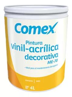 Galón De Pintura Vinílica Interiores 4litros Varios Colores