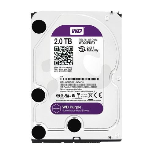 Imagen 3 de 7 de Disco Duro Wd Purple 2tb P/cámaras - Electrocom -