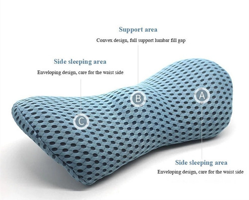 Cojín Lumbar Ergonómico Para Asiento De Coche