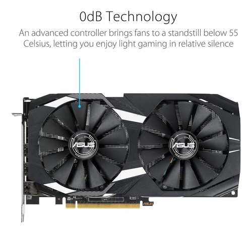Tarjeta De Video Asus Dual Rx560 Auto Estreme 4gb Gddr5/ 128