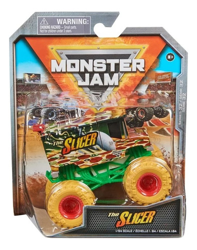 Monster Jam Vehículo Metálico 1:64 The Slicer 6067648