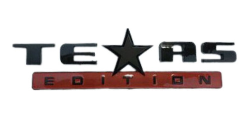 Emblema Texas Edition Chevrolet Gm Ford Adesivo De Qualidade