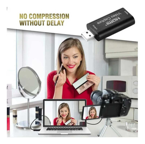 Tarjeta De Captura Para Audio Y Video Con Resolución 1080