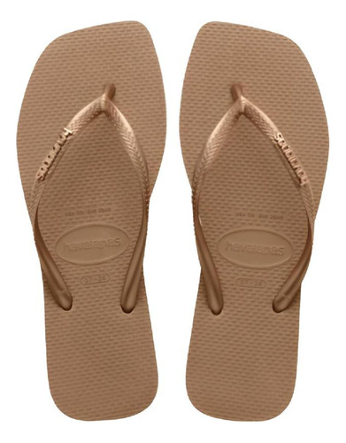 Sandalias Ojotas Havaianas Slim Square Rosa