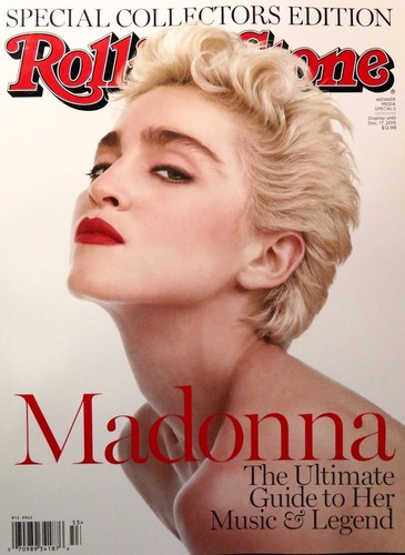 Madonna Rolling Stone Special Collectors Edition Usa 2015