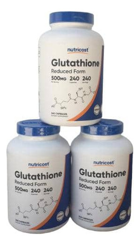 Cápsulas De Glutatión Antioxidante Regula El Sistema Inmune
