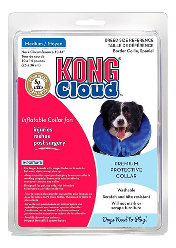 Collar Kong Cloud Para Tu Mascota Rehabilitación Talla L