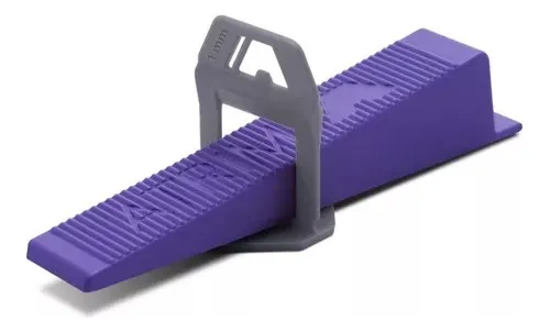 Nivelador Espaciador Gris Atrim Ceramica 1 Mm X 150 Un 5092