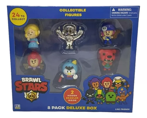 Brawl Stars cifras coleccionables, 12 juguetes de Brawl Stars de 24  coleccionables en 1 paquete