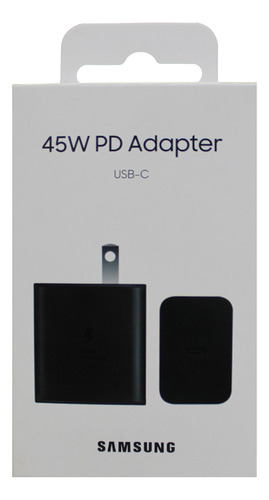 Adaptador Samsung 45w Pared-tipo C Negro