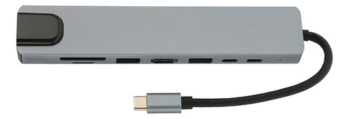 L Estación De Acoplamiento Tipo C 8 En 1 Para Pd Usb3.0