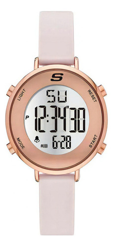 Skechers Magnolia Quartz Casual Sports Silicona Reloj Digita