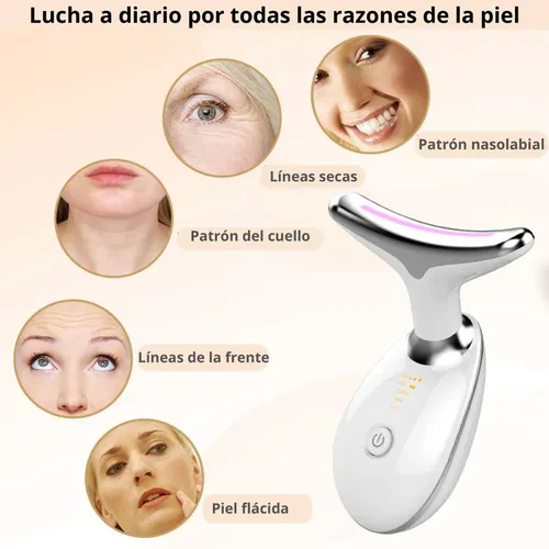 Masajeador Facial Reductor Arrugas Y Papada Recargable