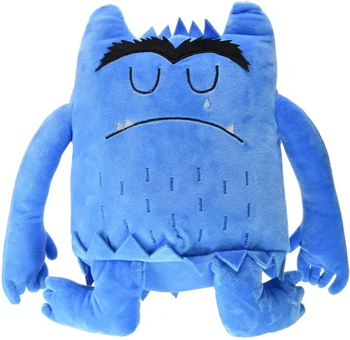 Peluche El Monstruo De Colores. Azul. Tristeza Cuotas sin inter s