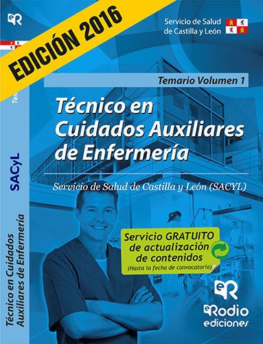 Tecnico En Cuidados Auxiliares De Enfermeria. Temario. Vo...