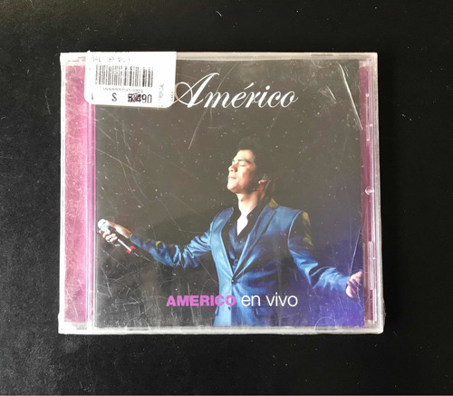 Cd Americo En Vivo Nuevo Sellado Che Discos