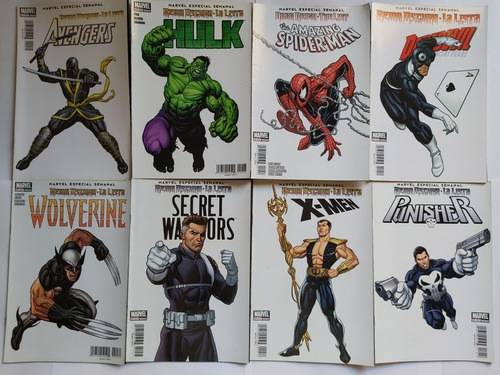 Colección Marvel Comics The List Reino Oscuro La Lista