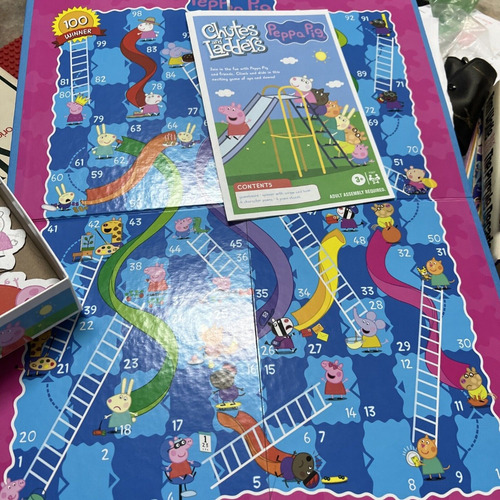 Jogo Peppa Pig Chutes And Ladders - Hasbro+365 Atividades