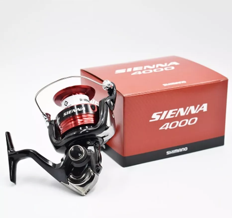 Reel frontal Shimano Sienna FG SN4000FG derecho/izquierdo color negro