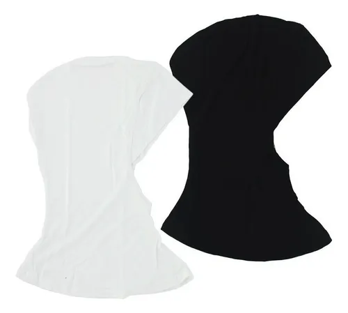 . 2 Gorras Islámicas Hiyab Musulmanas De Algodón Blanco Y