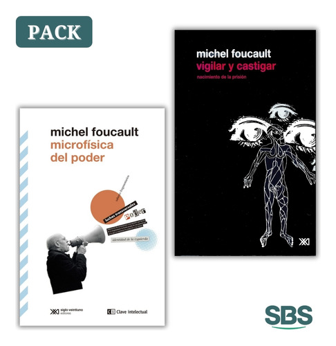 Pack Foucault - Microfisica Del Poder + Vigilar Y Castigar -