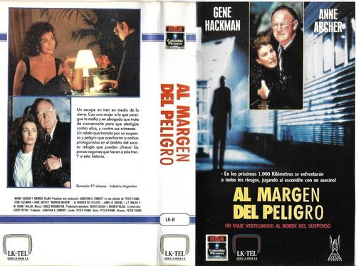 Al Margen Del Peligro Vhs Gene Hackman Anne Archer 1990
