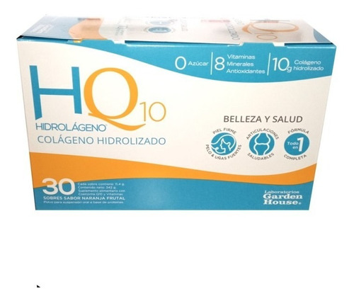 Hidrolageno Q10 30 Sobres Colágeno + Q10  ( 1 Mes) Agronewen