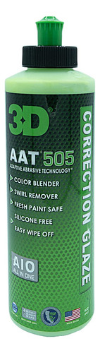 3d Aat 505 Correction Glaze - 8oz - Removedor De Remolinos B