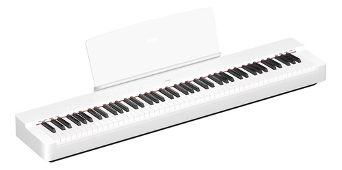 Piano Digital P-225 Blanco, Estilo Clásico Y Elegante Con Te