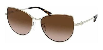 Michael Kors 58 Mm La Paz Cat Eye Metal Gafas De Sol Ryw5g