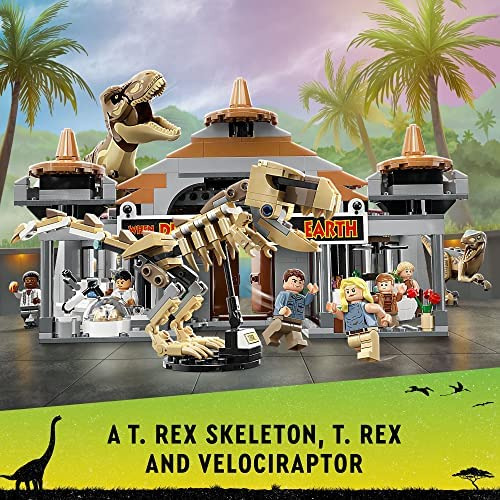 Centro De Visitantes De Lego Jurassic Park: T. Rex Y Raptor