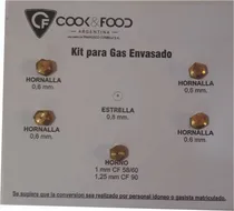 Comprar Kit Picos Gas Envasado Cocina Cook And Food Corbelli