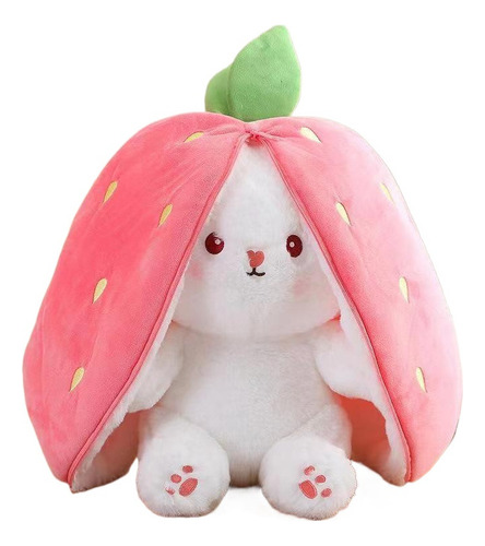 Muñeca De Peluche Strawberry Carrot Transforms Rabbit