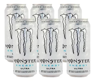 Monster Ultra 473cc - Pack X 6 Unidades Zetta Bebidas